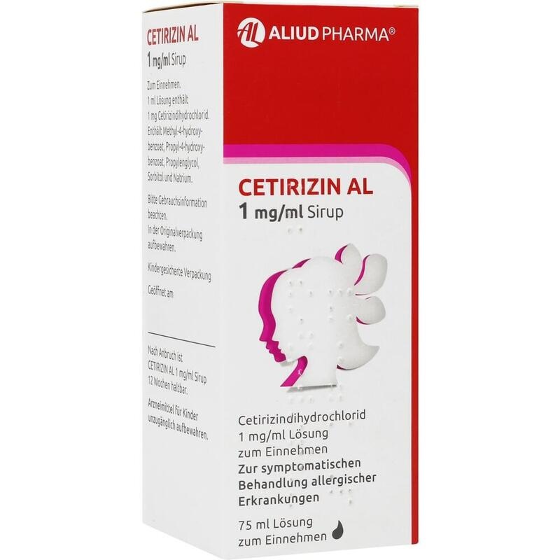 CETIRIZIN AL 1 mg/ml Sirup