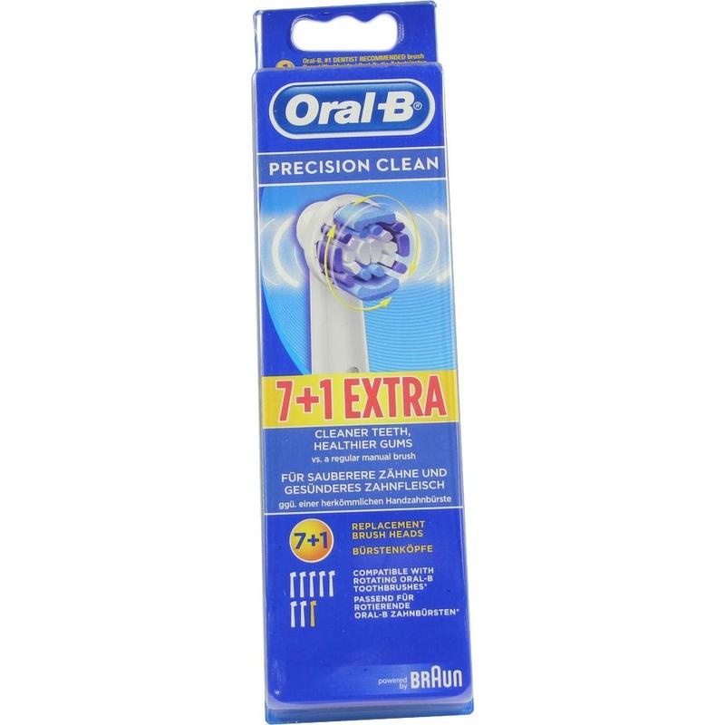 ORAL B Aufsteckbürsten Precision Clean 7+1