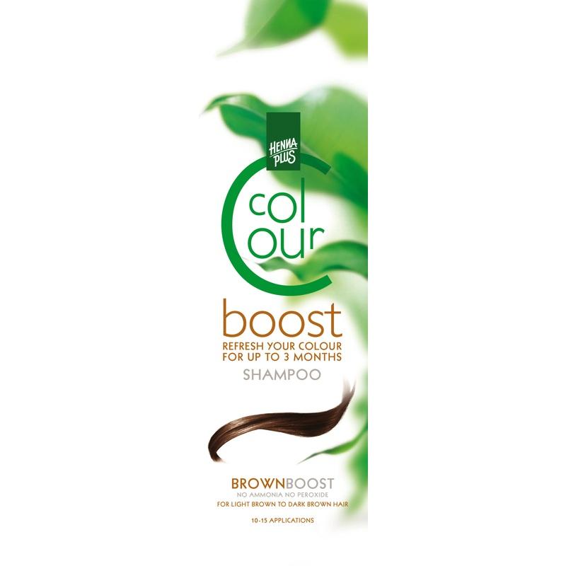 HENNAPLUS Colour Shampoo Boost brown