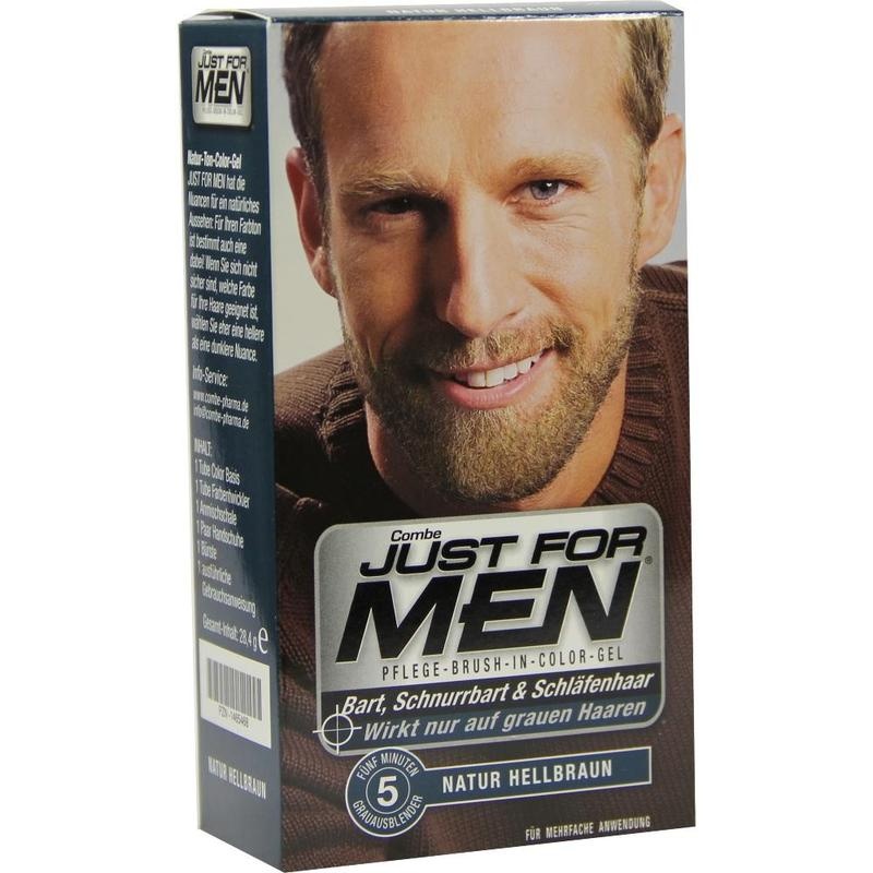 JUST for men Brush in Color Gel hellbraun