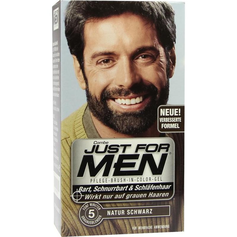 JUST for men Brush in Color Gel schwarz