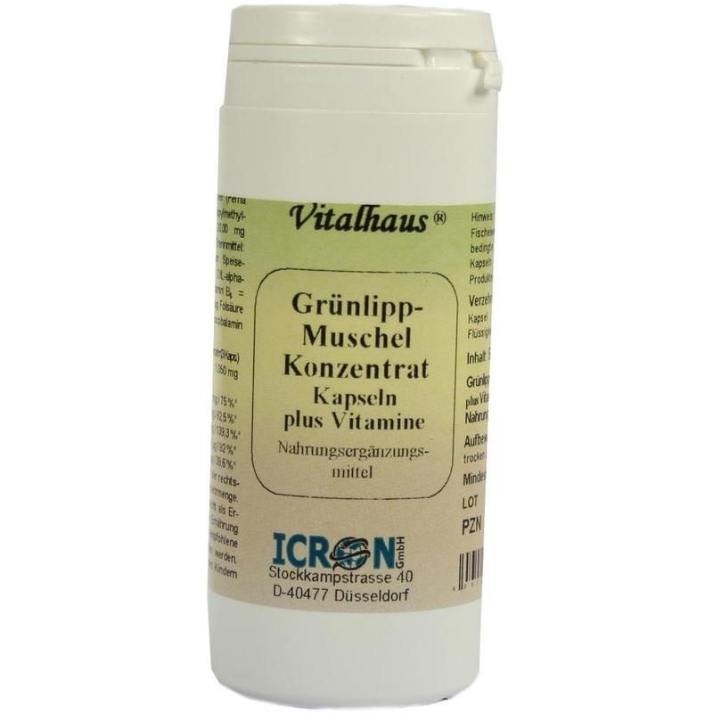 GRÜNLIPPMUSCHEL KONZENTRAT+Vitamin Kapseln
