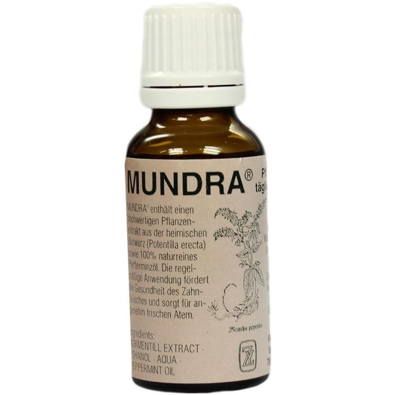 MUNDRA pflanzliches Mundpflegeprodukt Lösung