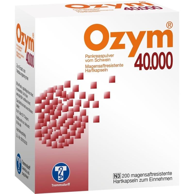 OZYM 40.000 Hartkapseln magensaftr.