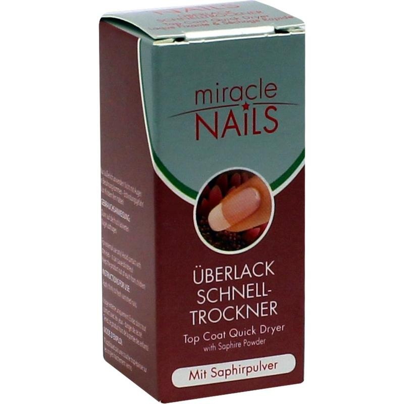 MIRACLE Nails Überlack Schnelltrockner