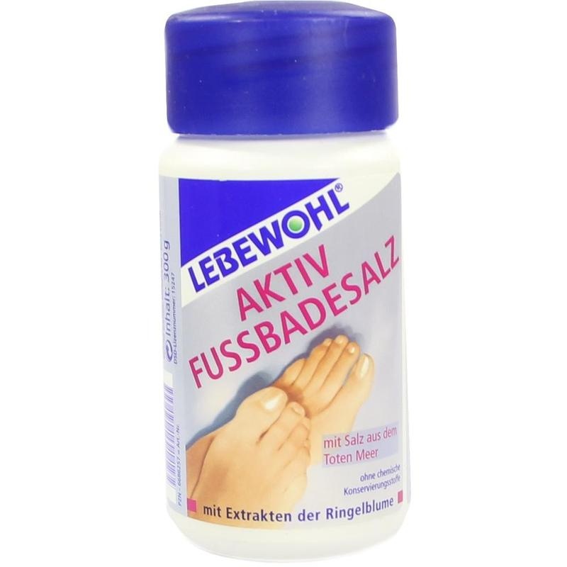 LEBEWOHL Aktiv Fußbadesalz