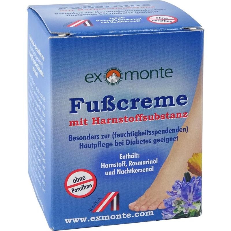 FUSSCREME Harnstoffsubs.paraf.frei Diabet.geeig.
