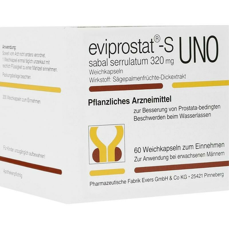 EVIPROSTAT-S sabal serrulatum 320 uno Kapseln