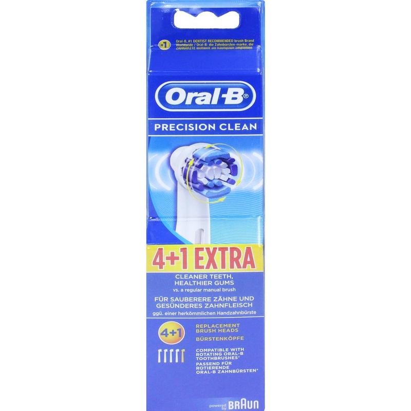 ORAL B Aufsteckbürsten Precision Clean 4+1