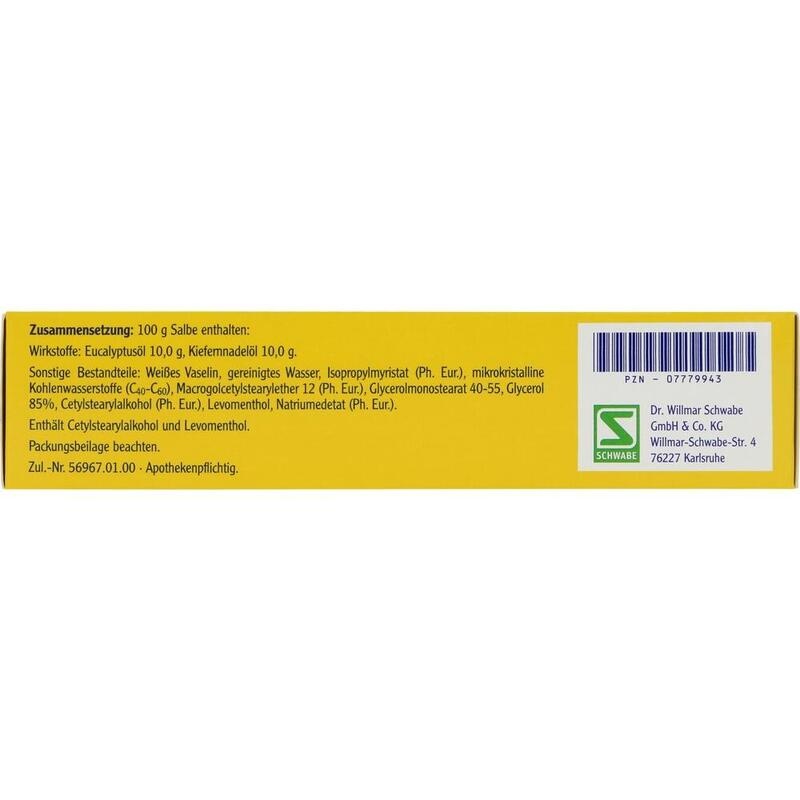 PINIMENTHOL Erkältungsbalsam mild