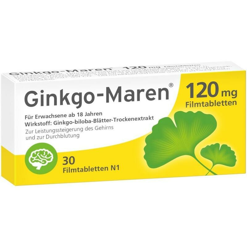 GINKGO-MAREN 120 mg Filmtabletten
