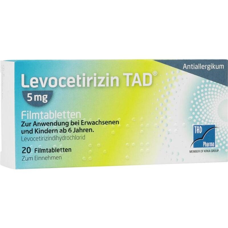 LEVOCETIRIZIN TAD 5 mg Filmtabletten