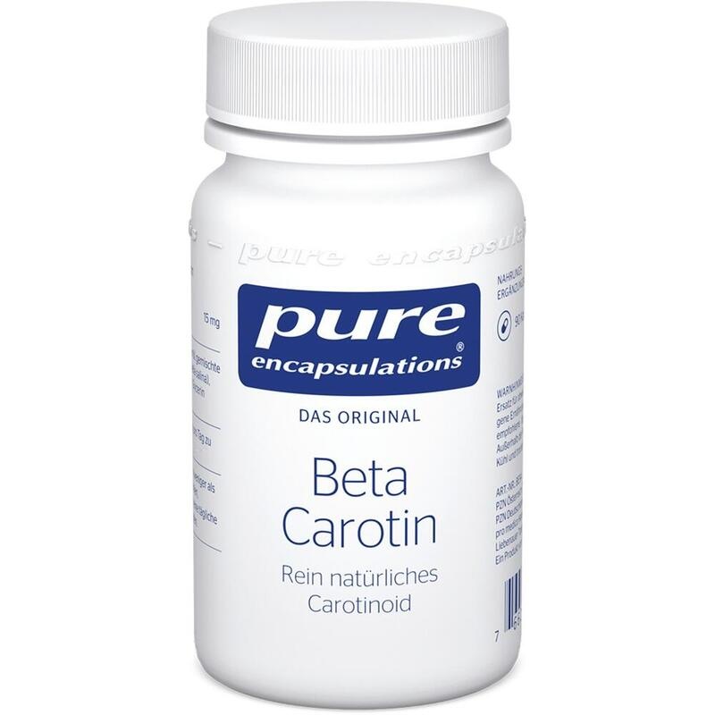 PURE ENCAPSULATIONS Beta Carotin Kapseln