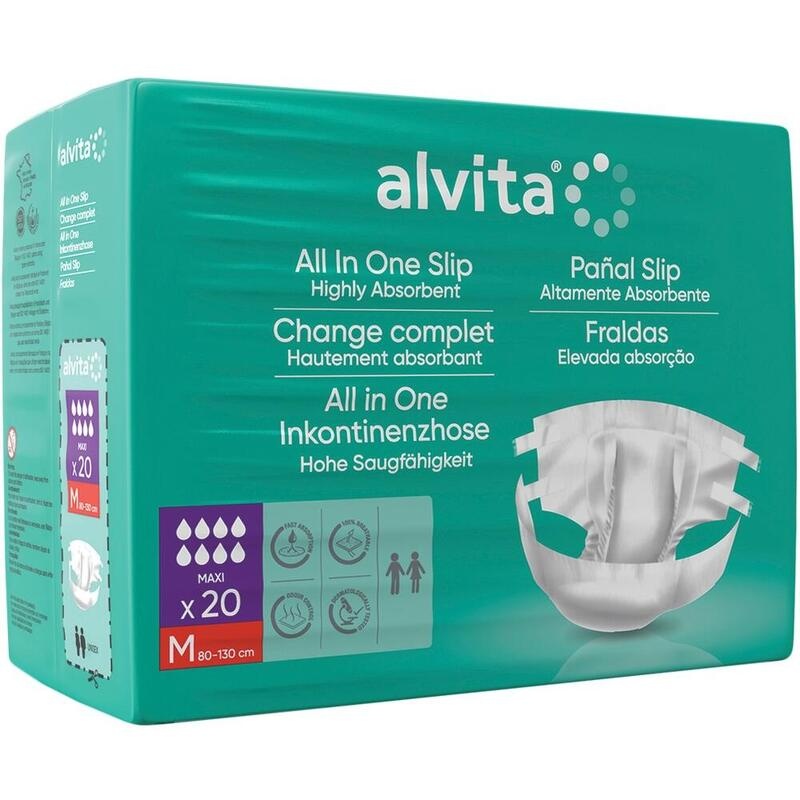 ALVITA All-in-One Inkontinenzhose maxi med.Nacht