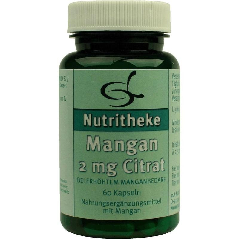 MANGAN 2 mg Citrat