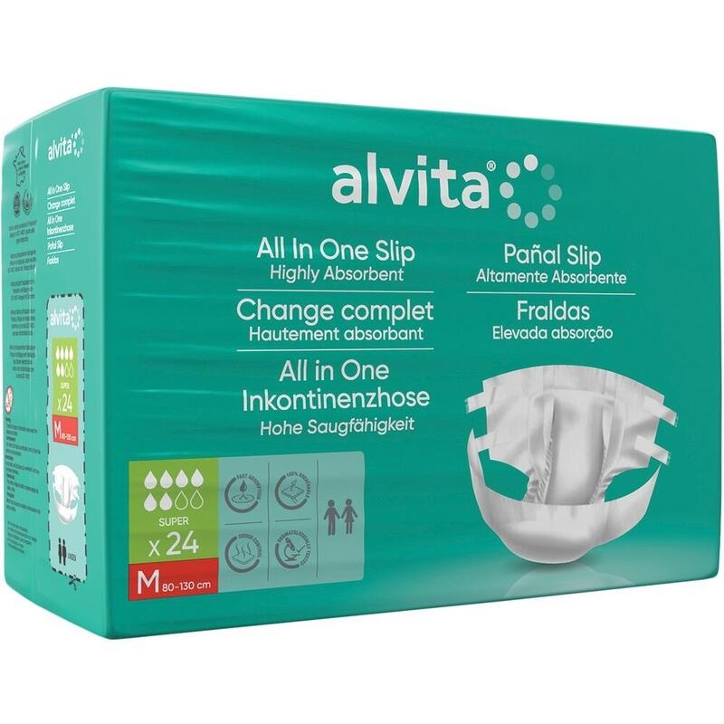 ALVITA All-in-One Inkontinenzhose super medium Tag