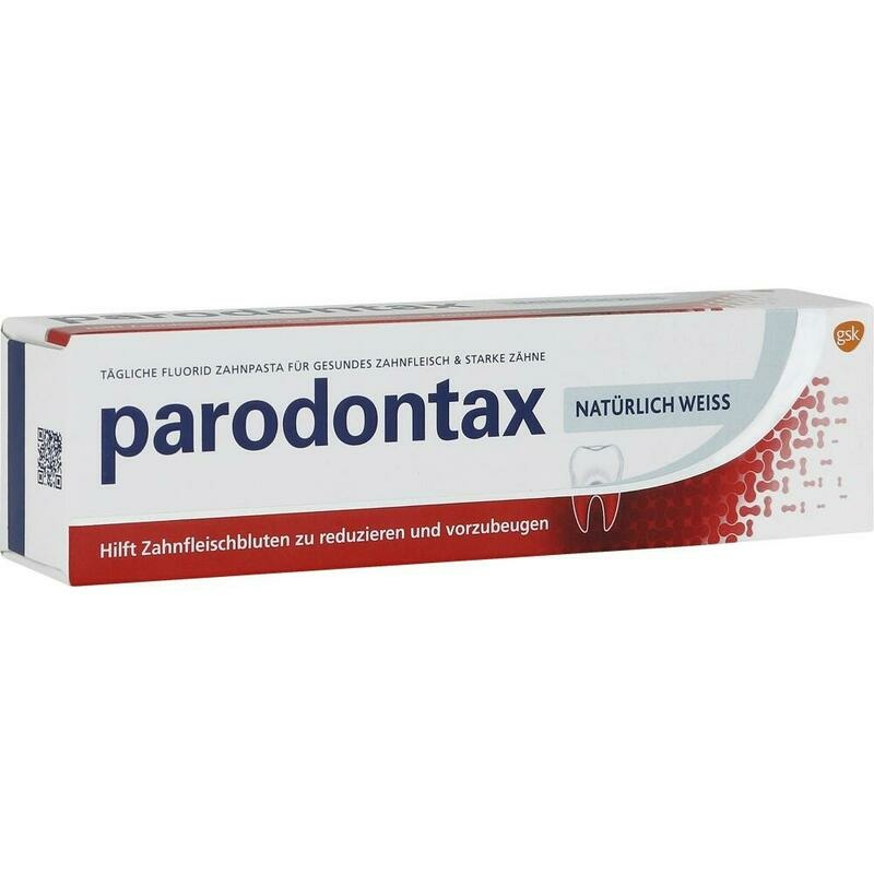 PARODONTAX natürlich weiß Zahnpasta