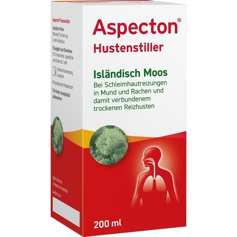 ASPECTON Hustenstiller Isländisch Moos Saft