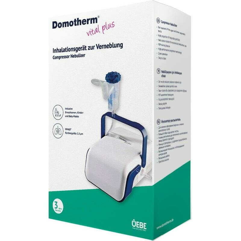 DOMOTHERM vital plus Inhalationsgerät z.Verneblung