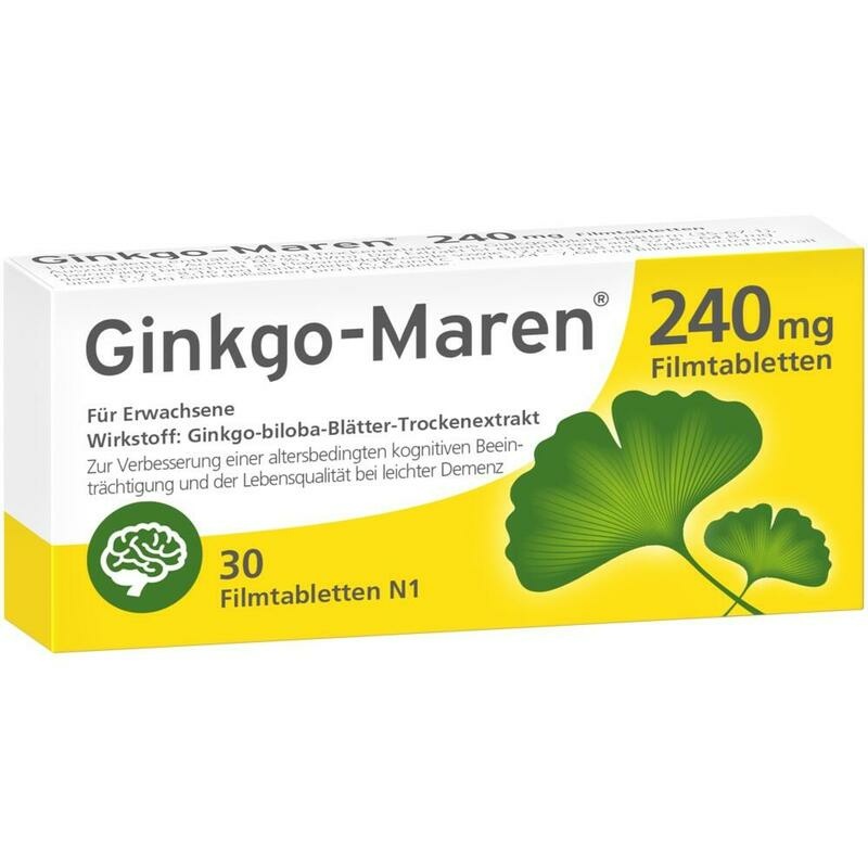 GINKGO-MAREN 240 mg Filmtabletten
