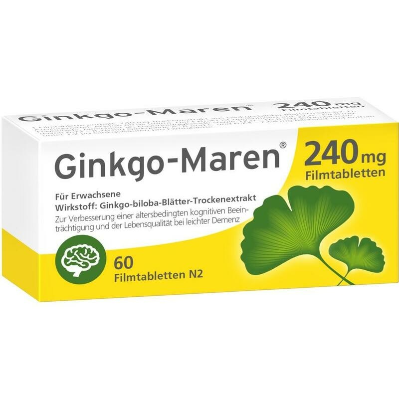 GINKGO-MAREN 240 mg Filmtabletten
