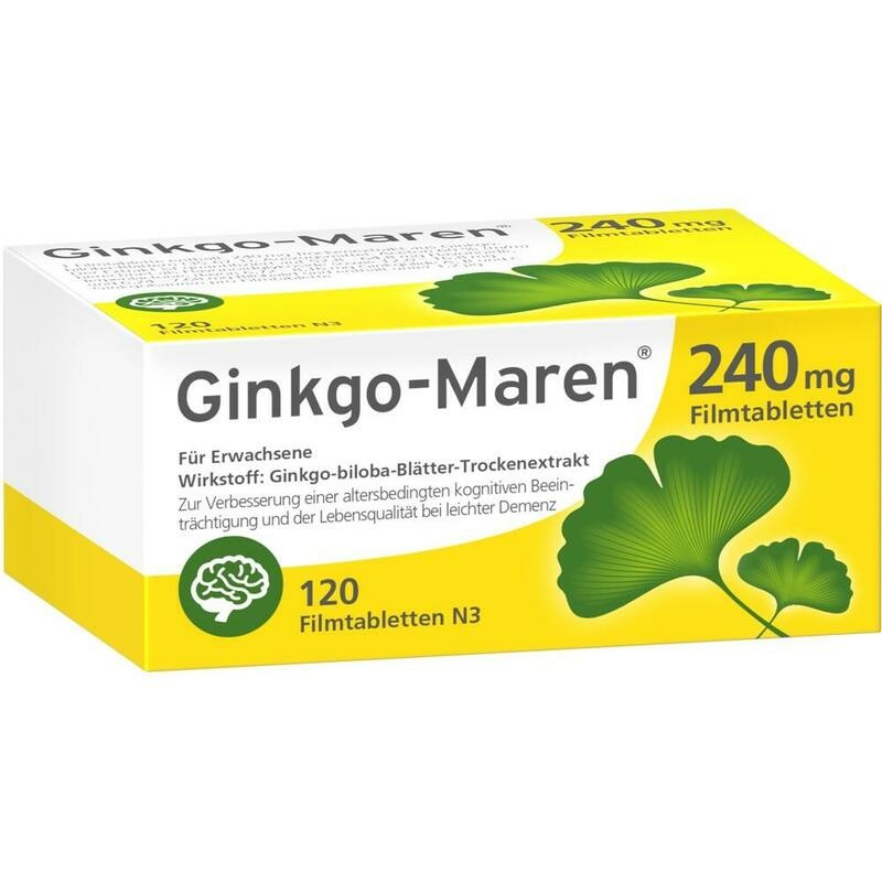 GINKGO-MAREN 240 mg Filmtabletten