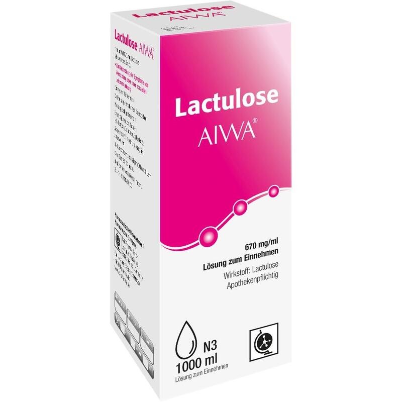 LACTULOSE AIWA 670 mg/ml Lösung zum Einnehmen