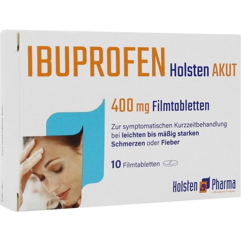 IBUPROFEN Holsten akut 400 mg Filmtabletten