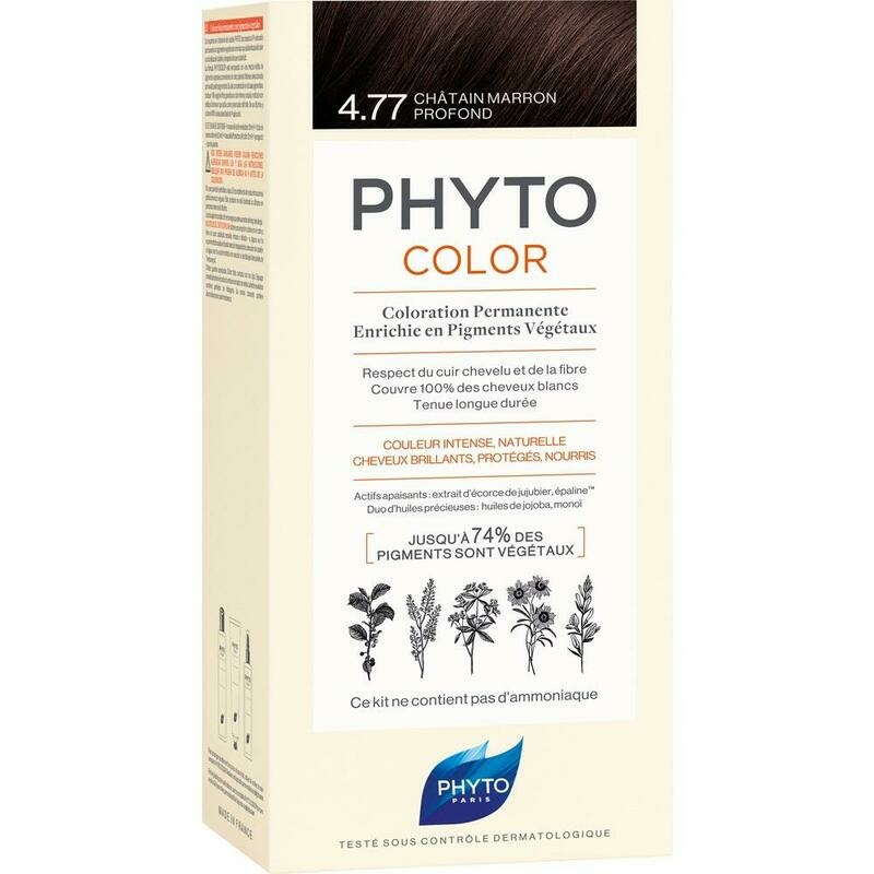 PHYTOCOLOR 4.77 intensives kastanienbraun o.Ammon.