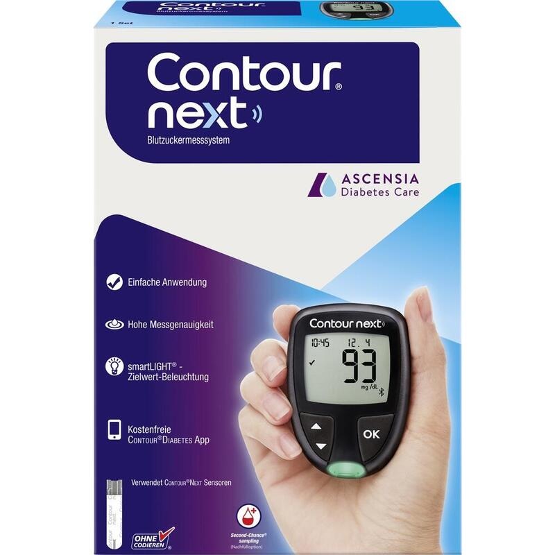 CONTOUR Next NEU Set Blutzuckermessgerät mg/dl
