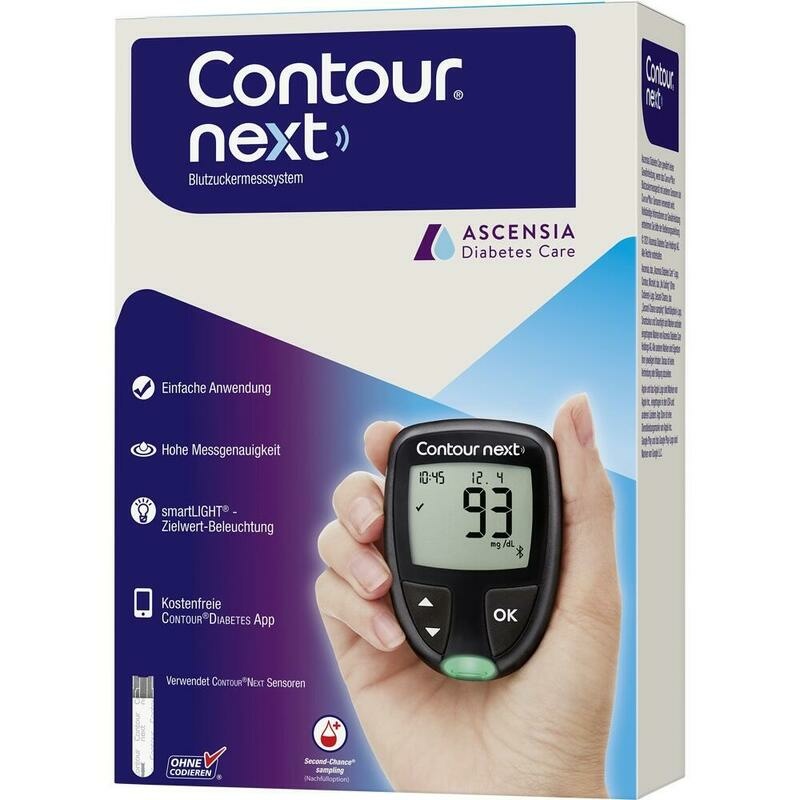 CONTOUR Next NEU Set Blutzuckermessgerät mg/dl