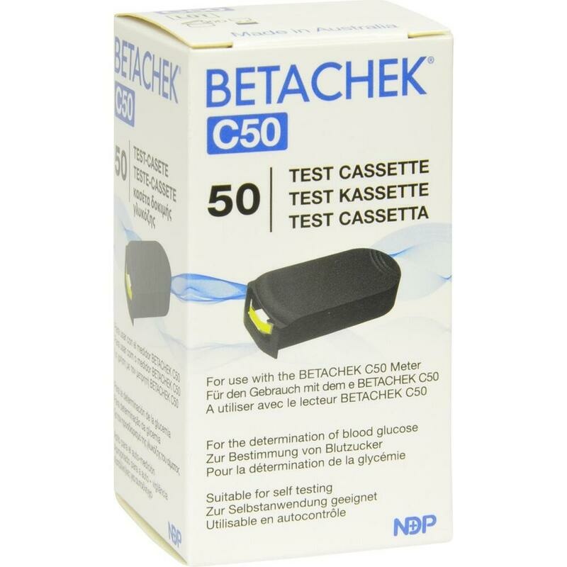 BETACHEK C50 Testkassette