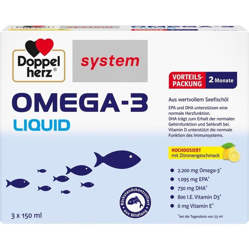 DOPPELHERZ Omega-3 Liquid system