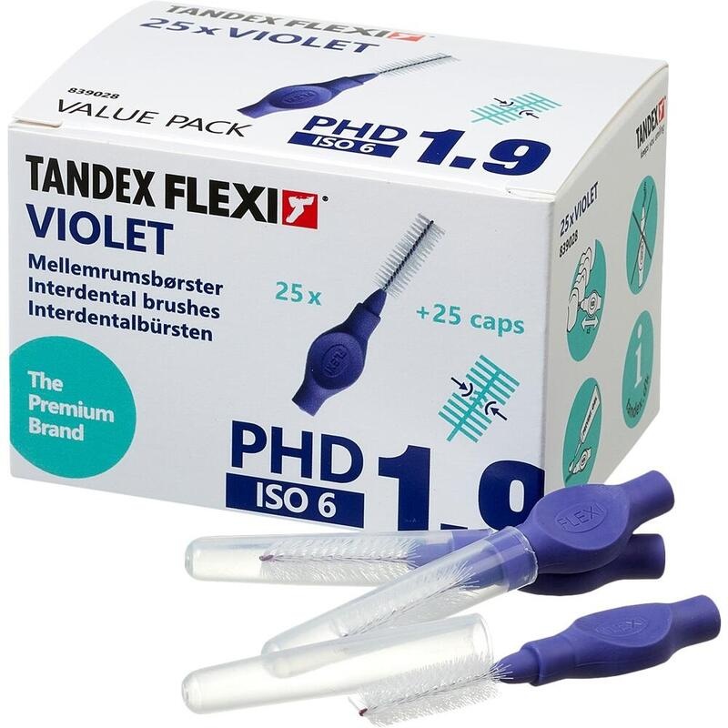 TANDEX FLEXI Interdentalb.PHD 1.9/ISO 6 violet