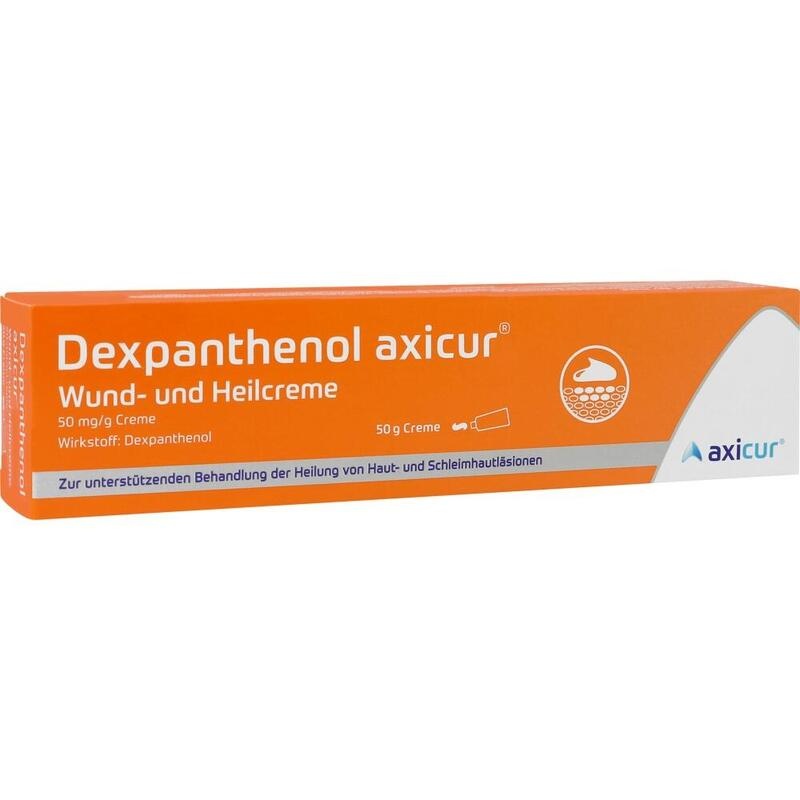 DEXPANTHENOL axicur Wund- und Heilcreme 50 mg/g