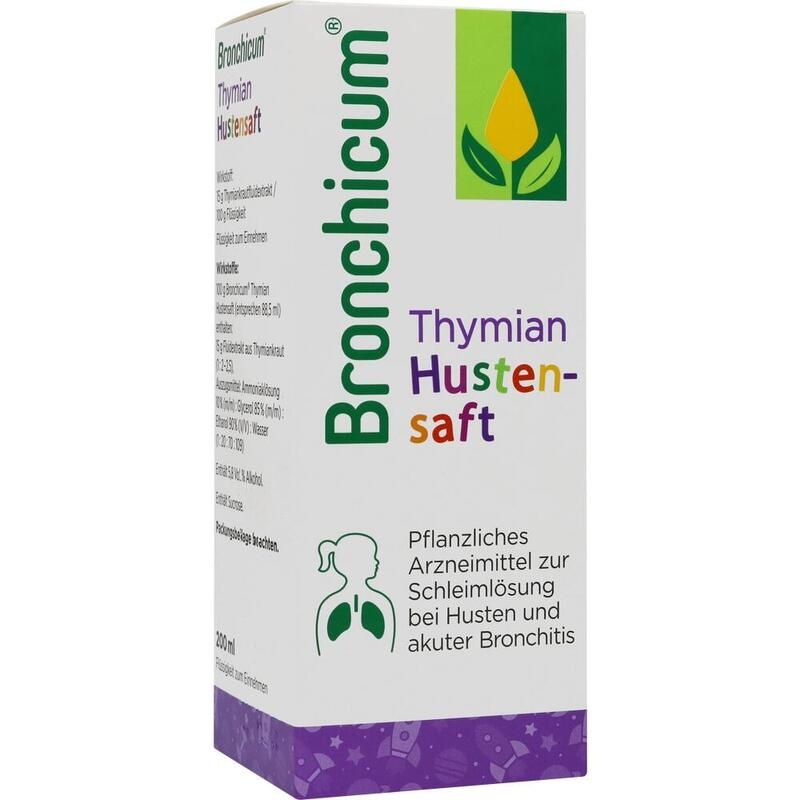 BRONCHICUM Thymian Hustensaft