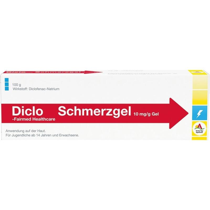 DICLO-FAIRMED Healthcare Schmerzgel 10mg/g ELAC