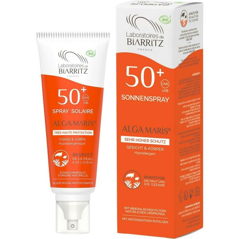 ALGA MARIS Sonnenspray Bio LSF 50+ wasserfest