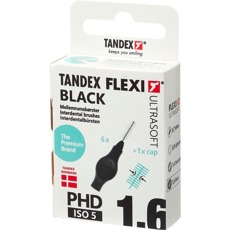 TANDEX FLEXI UltraSoft Bürste PHD 1.6/ISO 5 black