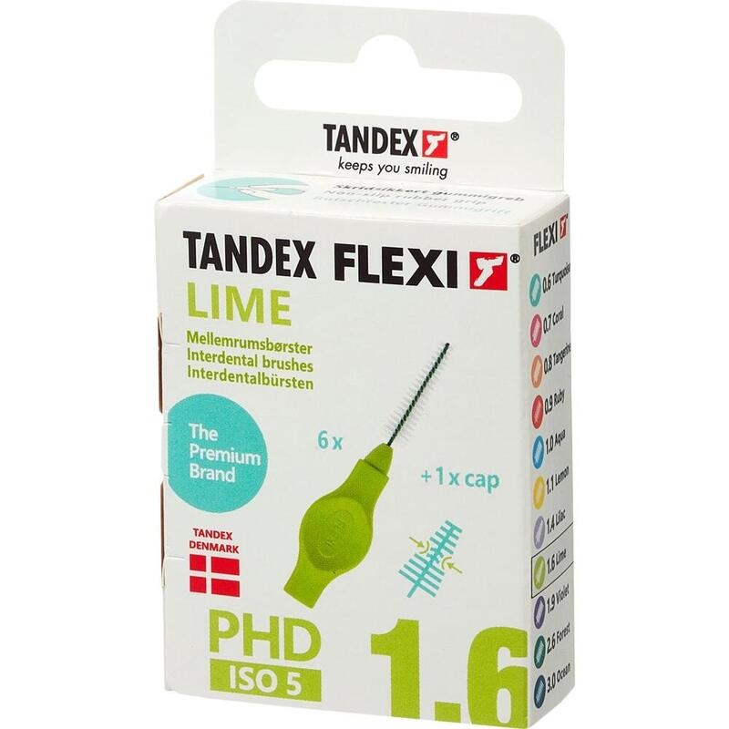 TANDEX FLEXI Interdentalb.PHD 1.6/ISO 5 lime