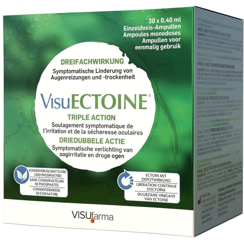 VISUECTOINE Augentropfen Einzeldosis-Ampullen