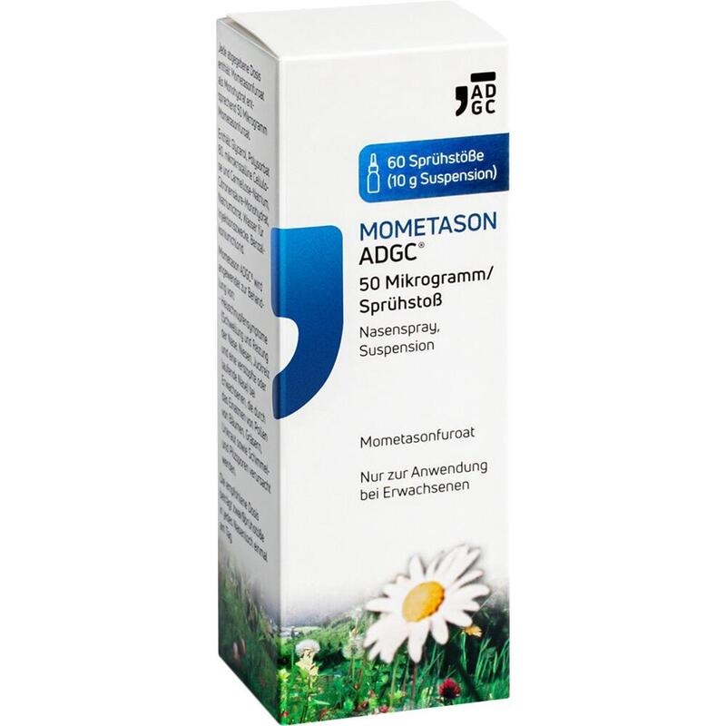 MOMETASON ADGC 50 μg/Sprühstoß Nasenspray 60