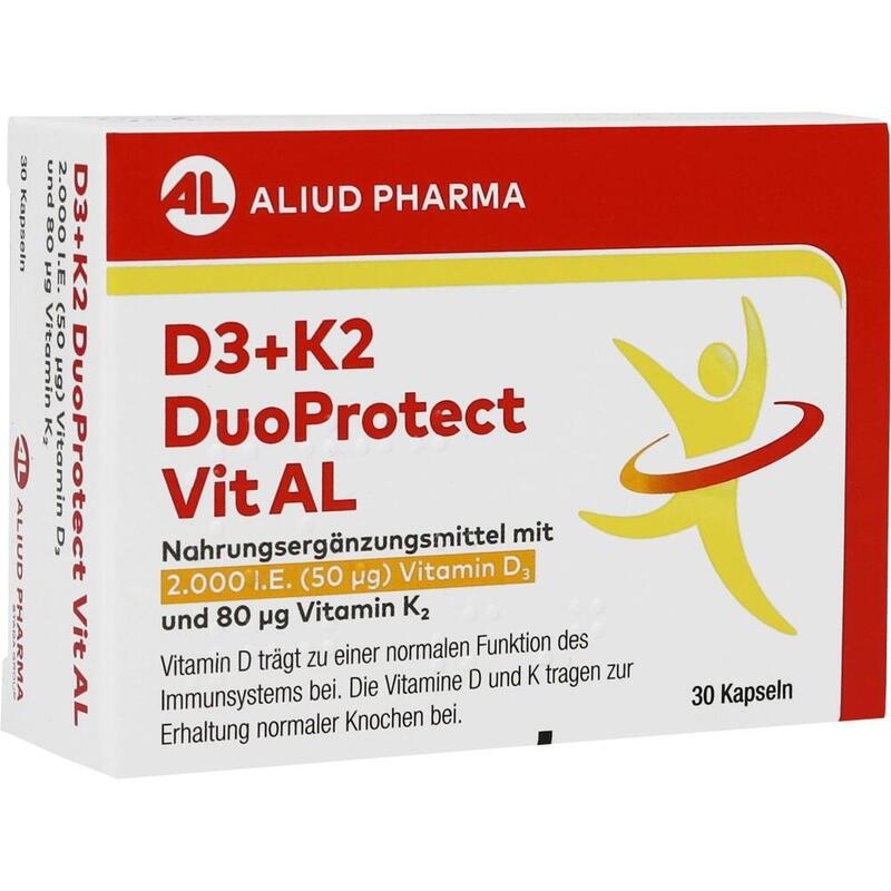 D3+K2 DuoProtect Vit AL 2000 I.E./80 μg Kapseln
