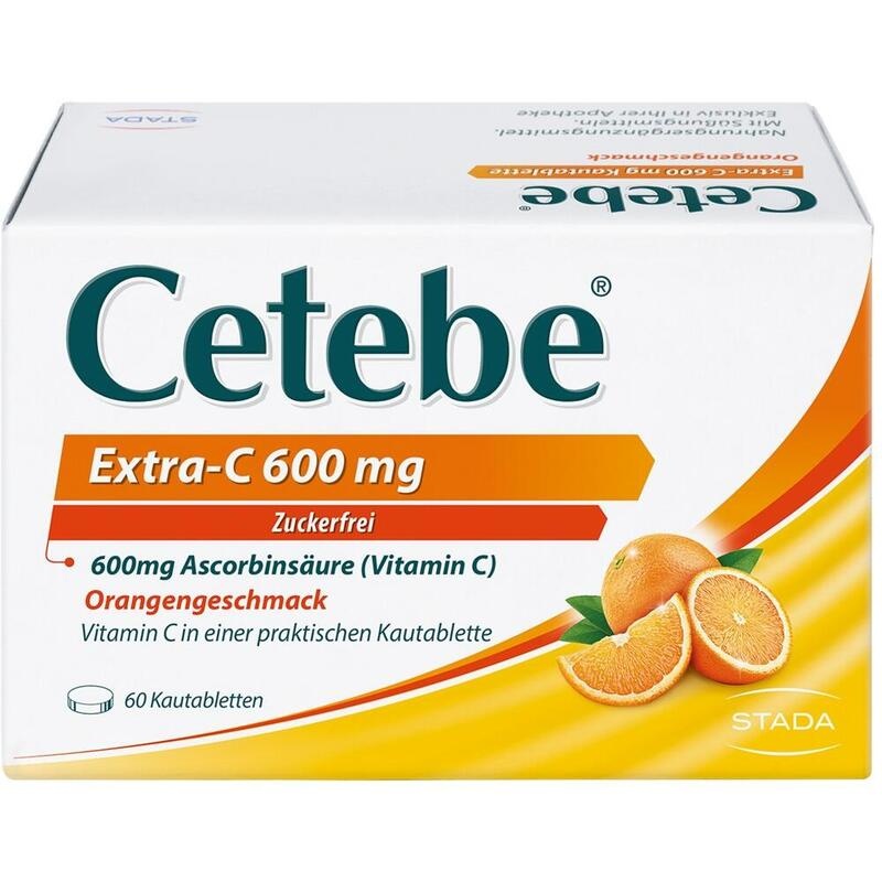 CETEBE Extra-C 600 mg Kautabletten
