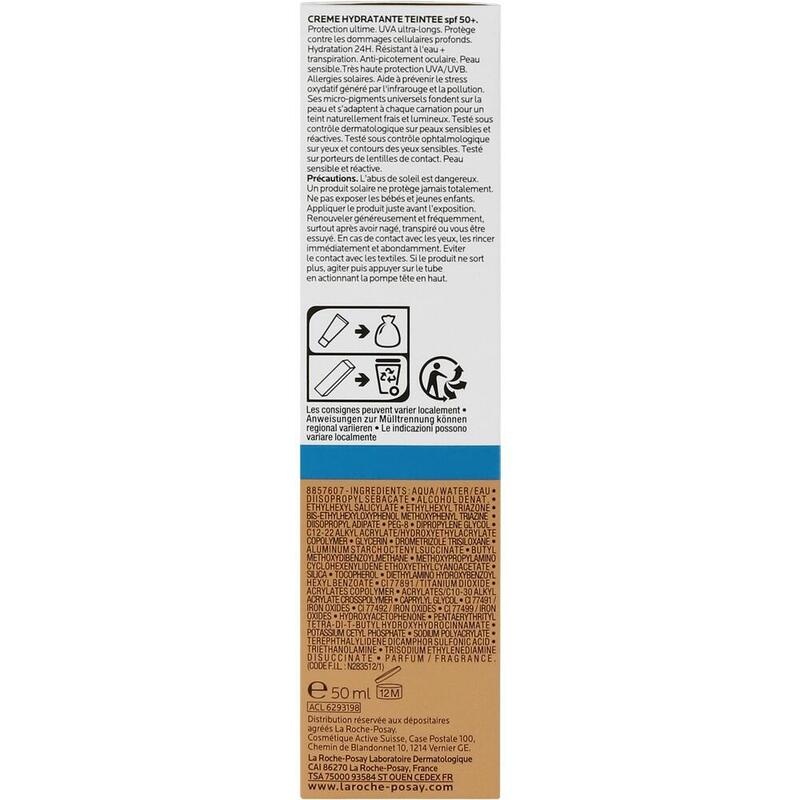 ROCHE-POSAY Anthelios hydratis.Cre.getönt LSF 50+