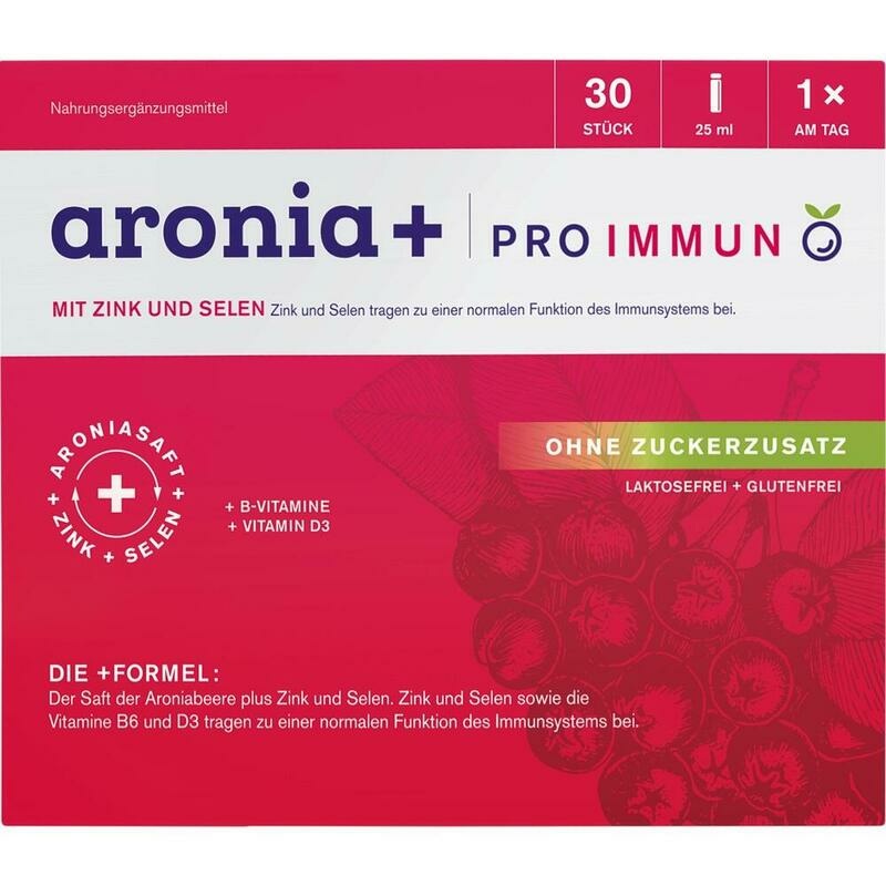 ARONIA+ PRO IMMUN Trinkampullen