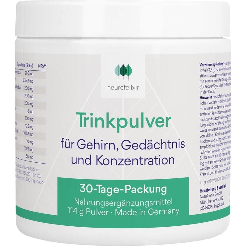 NEUROFELIXIR für Nerven & Konzentration Tinkpulver