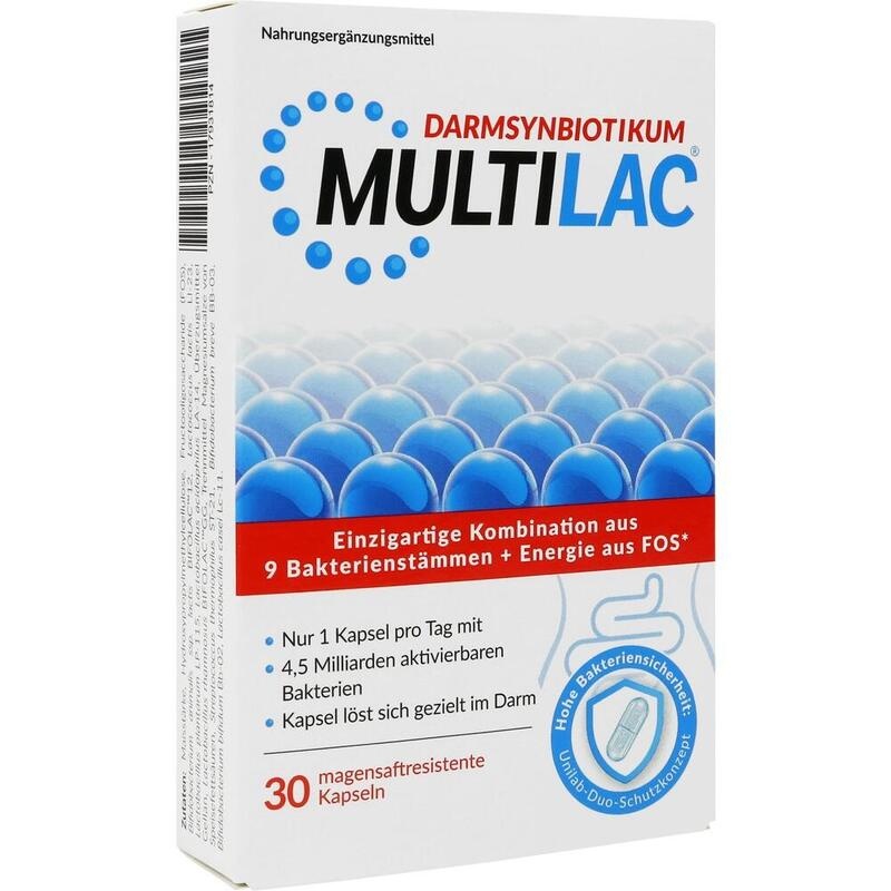 MULTILAC Darmsynbiotikum magensaftres.Kapseln