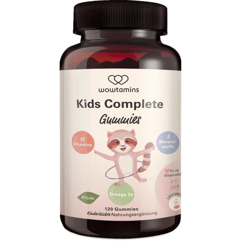KIDS COMPLETE Fruchtgummis Vitamine vegan