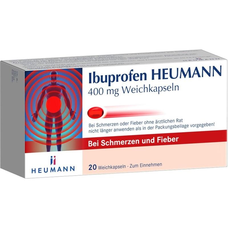 IBUPROFEN HEUMANN 400 mg Weichkapseln